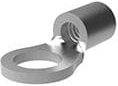 Uninsulated ring cable lug, 0.3-1.42 mm², AWG 22 to 16, 4.82 mm