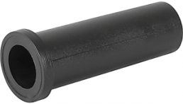 Bend protection grommet, cable Ø 10 mm, L 40 mm, PVC, black