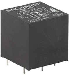 AC filter, 50 to 60 Hz, 1 A, 250 VAC, 20 mH, PCB connection, 5500.2122