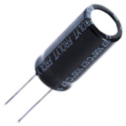Bipolar electrolytic capacitor, 47 µF, 16 V (DC), ±20 %, radial, pitch 2.5 mm, Ø 6.8 mm