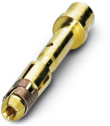 Receptacle, 0.06-0.25 mm², AWG 28-24, crimp connection, nickel-plated/gold-plated, 1605562