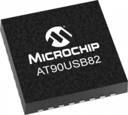 AVR microcontroller, 8 bit, 16 MHz, VFQFN-32, AT90USB82-16MU