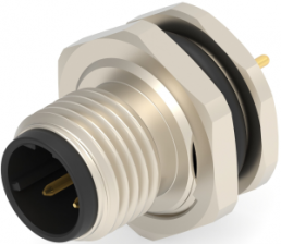 Circular connector, 3 pole, solder connection, straight, T4140512031-000