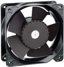 DC axial fan, 24 V, 119 x 119 x 38 mm, 355 m³/h, 67 dB, ball bearing, ebm-papst, 4114 NH4
